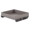 CESTA EXTRAÍBLE PARA COCINA SERIE LAMINA ACABADO ANTRACITA MODULO MODULO 600