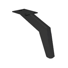 PATA METÁLICA MODELO KATAR ACABADO NEGRO MATE ALTURA H130