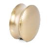 POMO ZAMAK MODELO PRESCOTT ACABADO ORO SATINADO Y NEGRO MATE ACABADO ORO SATINADO DIST. AGUJERO Ø50