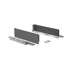 CAJÓN QUBE PUSH EXTRACCIÓN TOTAL ACABADO ANTRACITA H90, H120, H185 ALTURA CAJÓN H90 MEDIDA CAJÓN 350