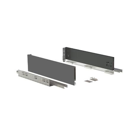 CAJÓN QUBE PUSH EXTRACCIÓN TOTAL ACABADO ANTRACITA H90, H120, H185 ALTURA CAJÓN H90 MEDIDA CAJÓN 350