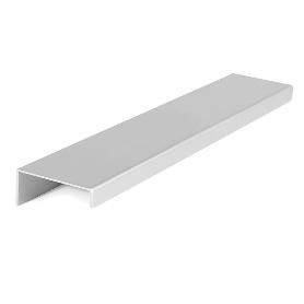 TIRADOR ALUMINIO MODELO WAY ACABADOS LATON OSCURO, NEGRO MATE, ANODIZADO MATE ACABADO ANODIZADO MATE DIST. AGUJERO 