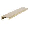 TIRADOR ALUMINIO MODELO WAY ACABADOS LATON OSCURO, NEGRO MATE, ANODIZADO MATE ACABADO LATON OSCURO DIST. AGUJERO DI