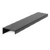 TIRADOR ALUMINIO MODELO WAY ACABADOS LATON OSCURO, NEGRO MATE, ANODIZADO MATE ACABADO NEGRO MATE DIST. AGUJERO DIST