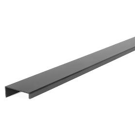 TIRADOR ALUMINIO MODELO WAY ACABADOS LATON OSCURO, NEGRO MATE, ANODIZADO MATE ACABADO NEGRO MATE DIST. AGUJERO 736M