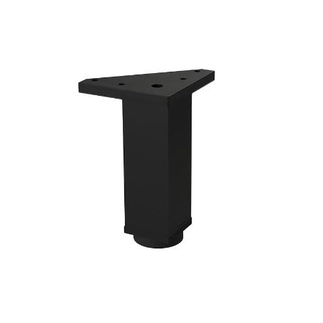 PATA ALUMINIO MODELO LAOS ACABADO NEGRO ALTURA H120 (CAJA 4)