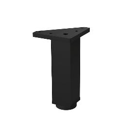 PATA ALUMINIO MODELO LAOS ACABADO NEGRO ALTURA H150 (CAJA 4)