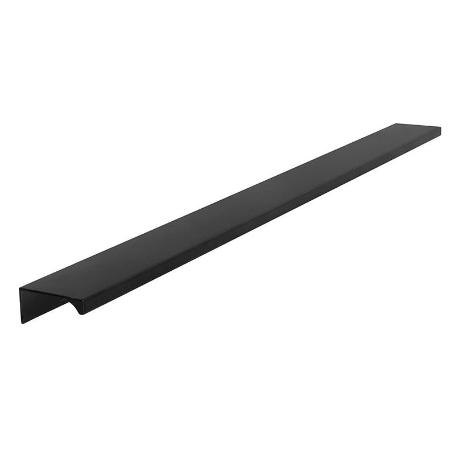 TIRADOR ALUMINIO MODELO VICO ACABADOS PLATA MATE, ANODIZADO BRILLO, NEGRO Y BLANCO MATE ACABADO NEGRO MATE DIST. AG