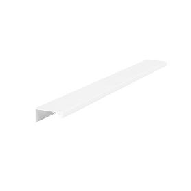 TIRADOR ALUMINIO MODELO VICO ACABADOS PLATA MATE, ANODIZADO BRILLO, NEGRO Y BLANCO MATE ACABADO BLANCO MATE DIST. A