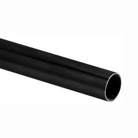 TUBO STOR ARMARIO REDONDO Ø19 3M ACABADO NEGRO