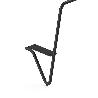 PATA METAL VERNICE H125 XL NEGRO L850 L970 EXTERIOR