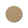 TAPON ADHESIVA HAYA NATURAL 13MM (100U)