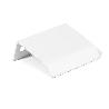 TIRADOR ALUMINIO MODELO CURVE DISPONIBLE EN ACABADOS BLANCO MATE, NEGRO MATE Y ANODIZADO MATE ACABADO BLANCO MATE D