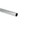 TUBO STOR ARMARIO REDONDO Ø12 3M CROMADO  (VENTA POR BARRAS DE 3M.) (CAJA 3)