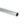 TUBO STOR ARMARIO REDONDO D16 3M CROMADO  (VENTA POR BARRAS DE 3M.) (CAJA 3)