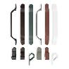 POMO ZAMAK MODELO BELT 22X63 1 AGUJERO ACABADOS DISPONIBLES ACABADO NEGRO MATE