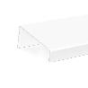 TIRADOR ALUMINIO MODELO WAY ACABADO BLANCO MATE DIST. AGUJERO DIST. 128MM.