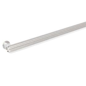 TIRADOR ALUMINIO MODELO RILLE T 55X38 ACABADO EFECTO INOX, LATON OSCURO CEPILLADO, NEGRO CEPILLADO ACABADO EFECTO I