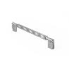 TIRADOR ALUMINIO MODELO ARPA ACABADOS EFECTO INOX, LATON CEPILLADO, NEGRO CEPILLADO ACABADO EFECTO INOX DIST. AGUJE