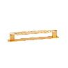 TIRADOR ALUMINIO MODELO ARPA PLATE CON PLACA ACABADOS DISPONIBLES EFECTO INOX, NEGRO CEPILLADO Y LATON CEPILLADO AC