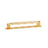 TIRADOR ALUMINIO MODELO ARPA PLATE CON PLACA ACABADOS DISPONIBLES EFECTO INOX, NEGRO CEPILLADO Y LATON CEPILLADO AC