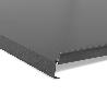 FONDO FREGADERO MODELO INA PARA MÓDULOS DE 400 A 1200 ALUMINIO GRAFITO SP16 MODULO MODULO 400