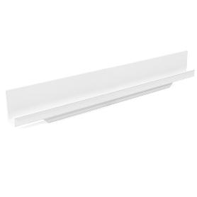 TIRADOR ALUMINIO PARA EMBUTIR MODELO JEY L147-L3000MM ACABADO BLANCO MATE LARGO LONG. 347MM.
