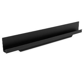 TIRADOR ALUMINIO PARA EMBUTIR MODELO JEY L147-L3000MM ACABADO NEGRO MATE LARGO LONG. 3000MM