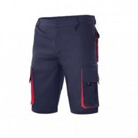 BERMUDA BICOLOR MODELO ASTRO COLOR MARINO-ROJO TALLAS 38 A 60 ROPA BICOLOR MARINO ROJO TALLAJE TALLA 60