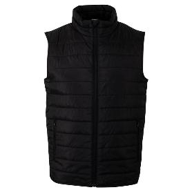 CHALECO LIGERO MELTON COLORES NEGRO Y AZUL TALLAS S-XXL COLOR ROPA COLOR NEGRO TALLA L