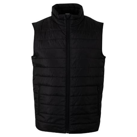 CHALECO LIGERO MELTON COLORES NEGRO Y AZUL TALLAS S-XXL COLOR ROPA COLOR NEGRO TALLA L