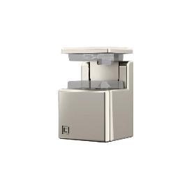 SOPORTE ESTANTE MODELO HAWK PARA CRISTAL ACABADO NIQUEL ALTURA HAWK 8-12