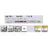 HOJA CALAR BIMETAL SIN ASTILLA 100MM T101BRF