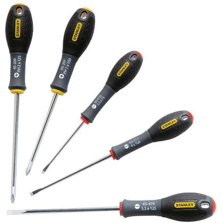 JUEGO DESTORNILLADORES FATMAX 5P STANLEY