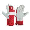 GUANTE MIXTO PIEL FLOR Y LONA 788PR T-9