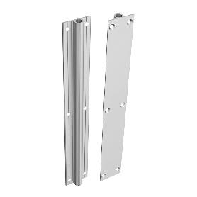KIT ENDEREZADOR DE ALUMINIO MODELO ANNIE ACABADO PLATA (CAJA 2)