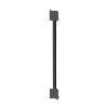 KIT ENDEREZADOR CON TAPA ALTURA 2330MM REGULACIÓN SUPERIOR ACABADO NEGRO (CAJA 2)