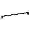 TIRADOR ALUMINIO MODELO LINKK ACABADO NEGRO CEPILLADO, INOX, LATON CEPILLADO, ACABADO NEGRO CEPILLAD DIST. AGUJERO 