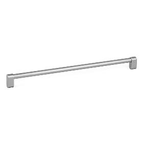 TIRADOR ALUMINIO MODELO LINKK ACABADO NEGRO CEPILLADO, INOX, LATON CEPILLADO, ACABADO EFECTO INOX DIST. AGUJERO DIS