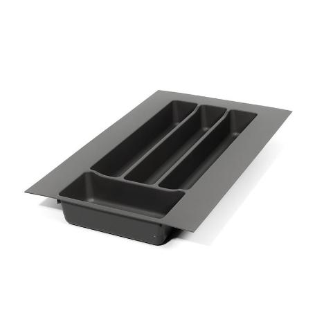 CUBERTERO MODELO AURO PARA CAJÓN MÓDULO 300 - 1000 ACABADO ANTRACITA/BLANCO MODULO MODULO 300 ACABADO ANTRACITA