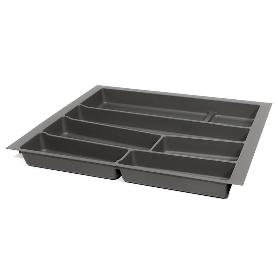CUBERTERO MODELO AURO PARA CAJÓN MÓDULO 300 - 1000 ACABADO ANTRACITA/BLANCO MODULO MODULO 600 ACABADO ANTRACITA