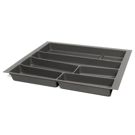 CUBERTERO MODELO AURO PARA CAJÓN MÓDULO 300 - 1000 ACABADO ANTRACITA/BLANCO MODULO MODULO 600 ACABADO ANTRACITA