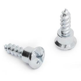 TORNILLO CAZOLETA CLOCK Ø3X14 ZINCADO CON PUNTA