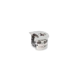 SOPORTE ESTANTE CAZOLETA EXCÉNTRICO MODELO CLOCK-3 ESPESOR SP16