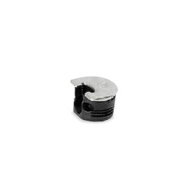 SOPORTE ESTANTE CAZOLETA EXCÉNTRICO MODELO CLOCK-5 ESPESOR SP16