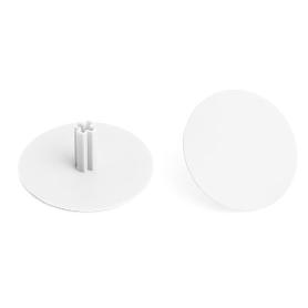 TAPA EMBELLECEDORA ALLEN 6 Ø40 PIVOTE 14 ACABADO BLANCO