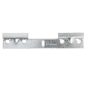 COLGADOR OCULTO REGULABLE SCARPI-4 CON 3 REGULACIONES - ZAMAK ZINCADO PARA MUEBLES ALTOS DE COCINA Y BAÑO