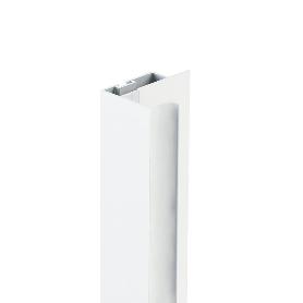 PERFIL TIRADOR KA16 SP16 NEGRO MATE-BLANCO MATE 2,60M ACABADO BLANCO MATE