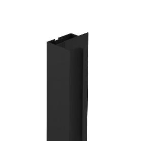 PERFIL TIRADOR KA16 SP16 NEGRO MATE-BLANCO MATE 2,60M ACABADO NEGRO MATE (CAJA 2)