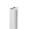 PERFIL TIRADOR KA16 SP16 NEGRO MATE-BLANCO MATE 2,60M ACABADO NEGRO MATE (CAJA 2)